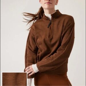 Athleta Altitude Polartec Half-Zip Sweatshirt
